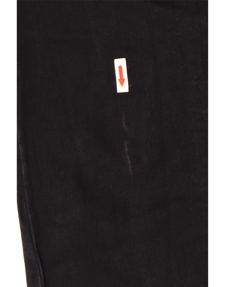 Wrangler Γυναικείο Iris Straight Jeans W30 L30 Μαύρο βαμβακερό