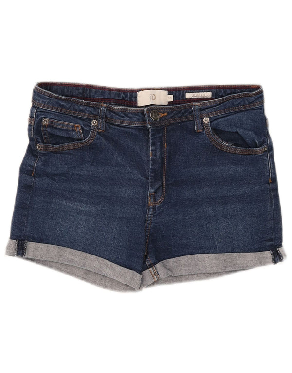 Γυναικείο τζιν σορτς Dack's Slim Fit IT 44 Medium W28 Μπλε βαμβακερό