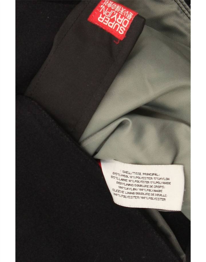 Ανδρικό Στρατιωτικό Μπουφάν Superdry Graphic UK 38 Medium Navy Blue Wool