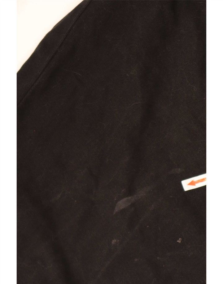 Ανδρικό τζιν Wrangler ίσιο W38 L29 μαύρο βαμβακερό