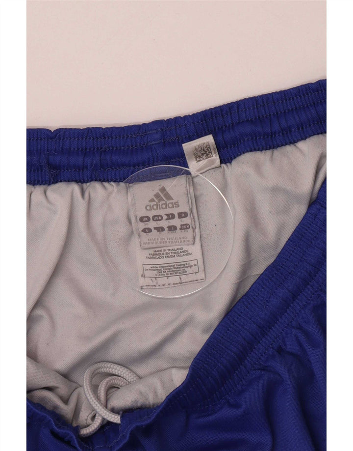 Ανδρικό αθλητικό σορτς Adidas UK 36 Large Blue Polyester