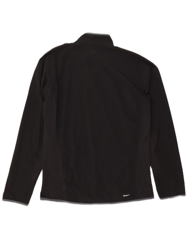 Ανδρική φόρμα Adidas Climalite Top Jacket Μεσαίο Μαύρο Πολυεστέρα