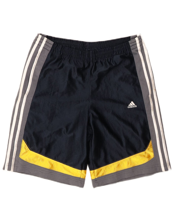 Αθλητικό σορτς Adidas Boys 15-16 ετών μπλε χρώματος πολυεστέρας