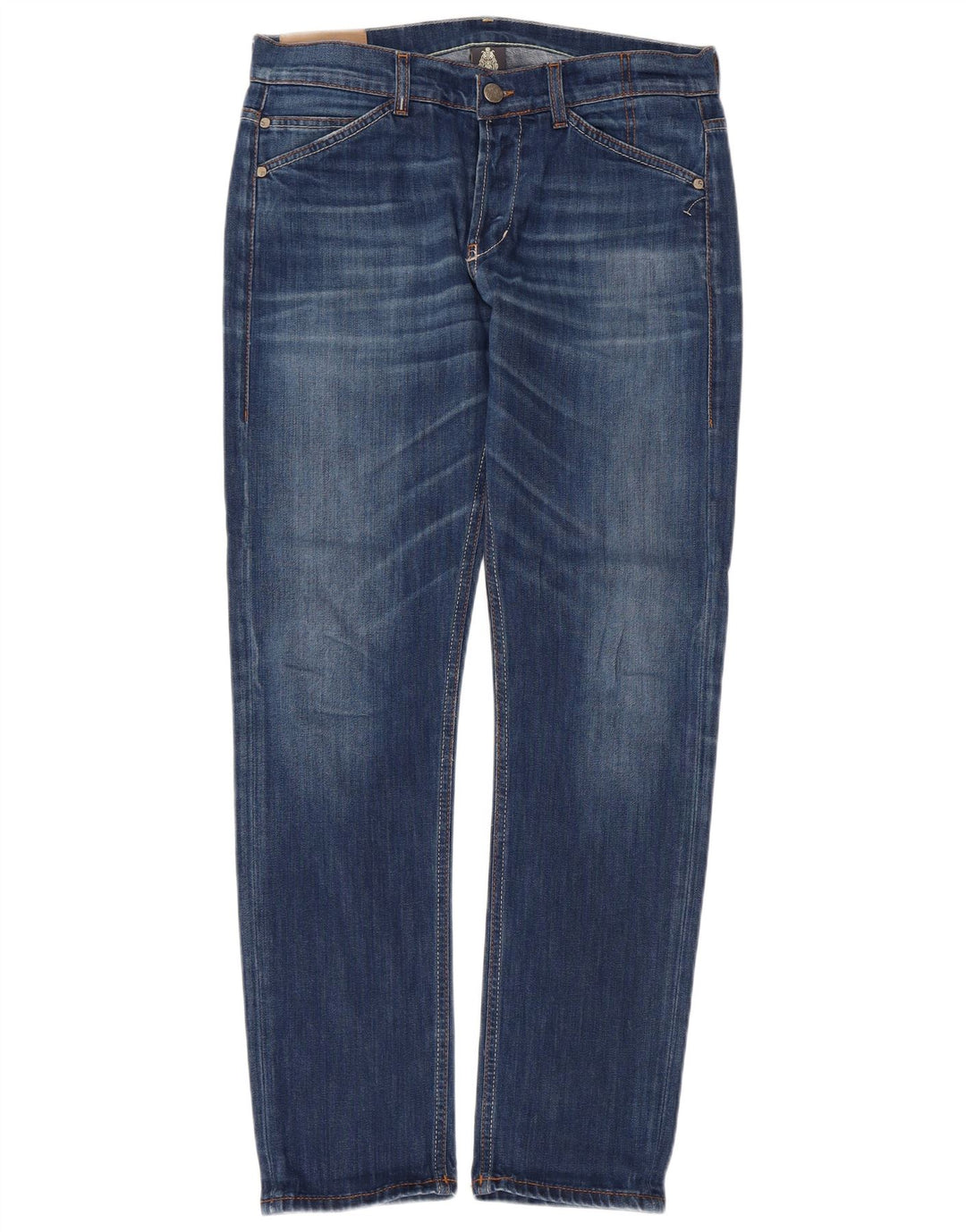 Dondup Ανδρικό Slim Jeans W35 L30 Blue Polyester