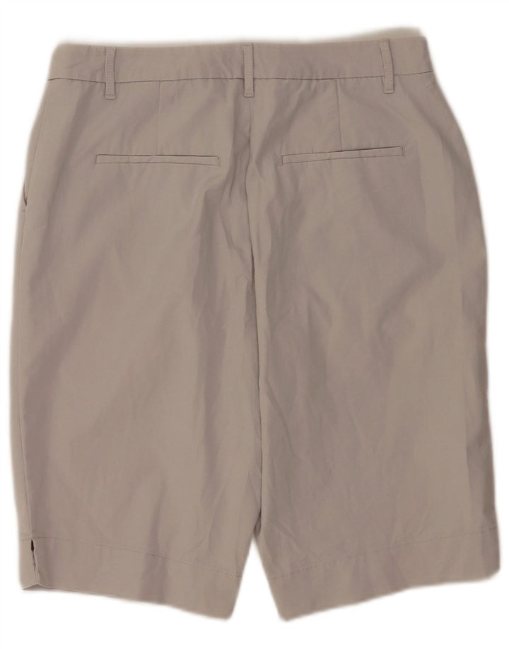 Marks & Spencer Γυναικείο σορτς Chino UK 12 Medium W30 Γκρι βαμβακερό