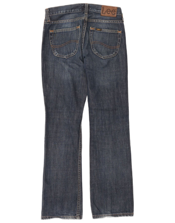 Lee Boys Scott Straight Jeans 11-12 Years W26 L30 Navy Blue Cotton
