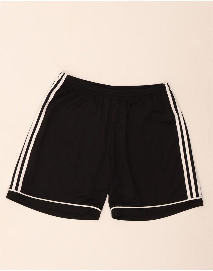 Ανδρικό σορτς Adidas Climalite Sport μεγάλο μαύρο πολυεστέρα