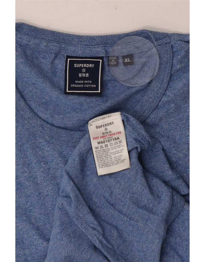 Ανδρικό φανελάκι Superdry XL Βαμβακερό με μπλε φλύκταινες