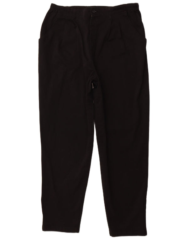 Γυναικείο παντελόνι Chino LEE US 22 3XL W40 L31 μαύρο βαμβακερό