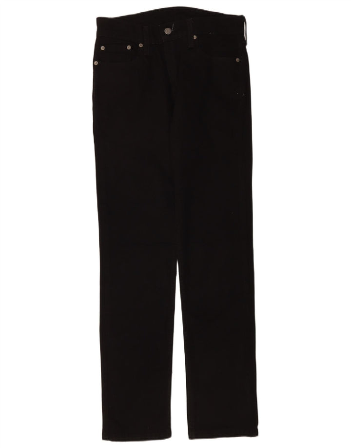 Levi's Mens 511 Slim Jeans W28 L32 Μαύρο βαμβακερό