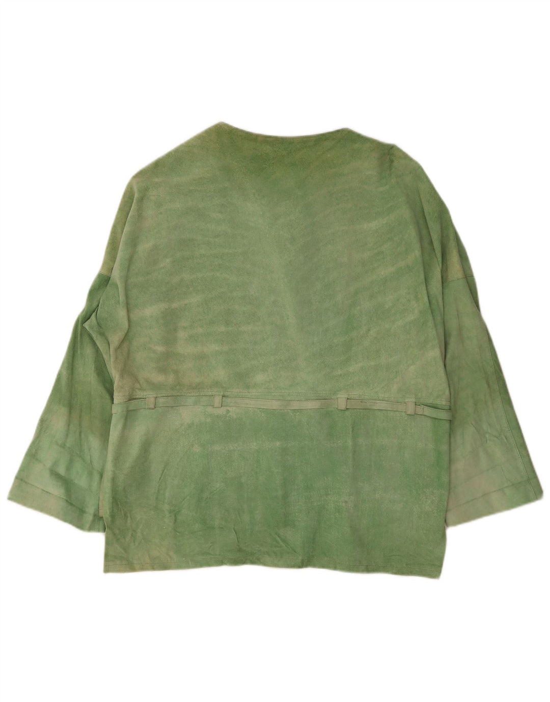 Vintage Γυναικείο Suede Jacket UK 20 2XL Πράσινο