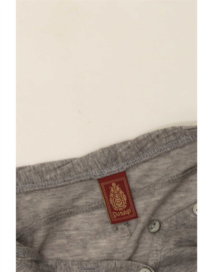 Γυναικείο τοπ Dondup μακρυμάνικο UK 8 Small Grey Flecked