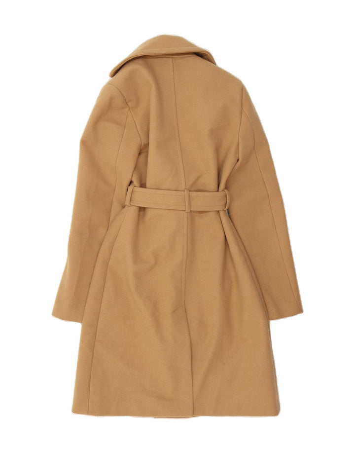 LIPSY Womens Overcoat UK 10 Small Beige Polyester Vintage Lipsy and Second-Hand Lipsy from Messina Hembry 