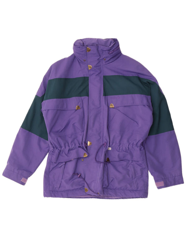 Vaude Ανδρικό μπουφάν σκι με κουκούλα UK 38 Medium Purple Colourblock