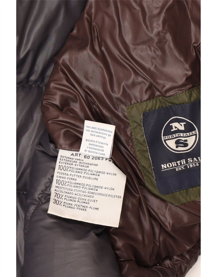 NORTH SAILS Ανδρικό μπουφάν με επένδυση UK 38 Medium Brown Polyamide