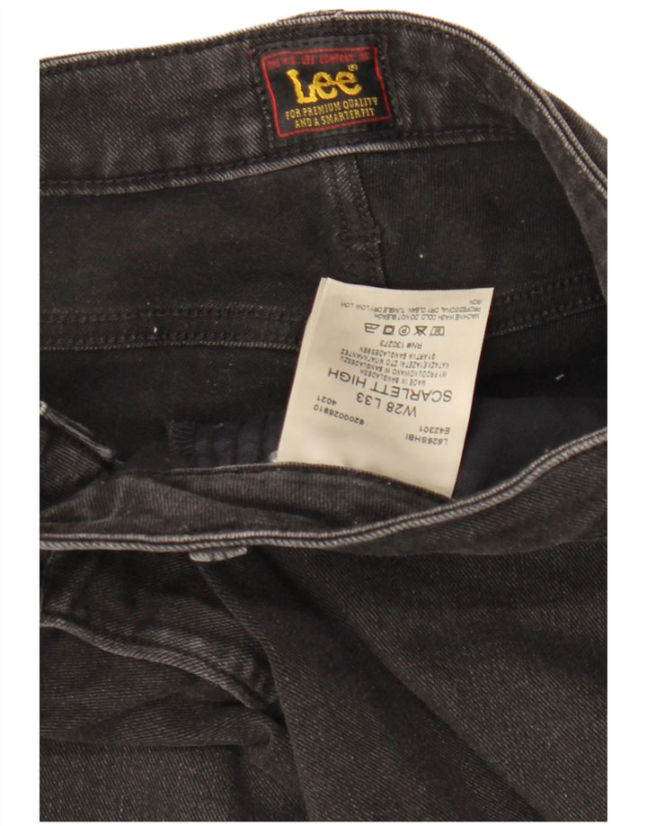 LEE Γυναικείο Scarlett High Skinny Jeans W28 L33 Μαύρο βαμβακερό