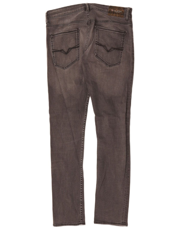 Guess Γυναικείο Skinny Jeans W33 L32 Γκρι