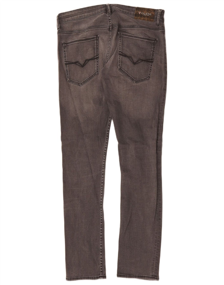 Guess Γυναικείο Skinny Jeans W33 L32 Γκρι