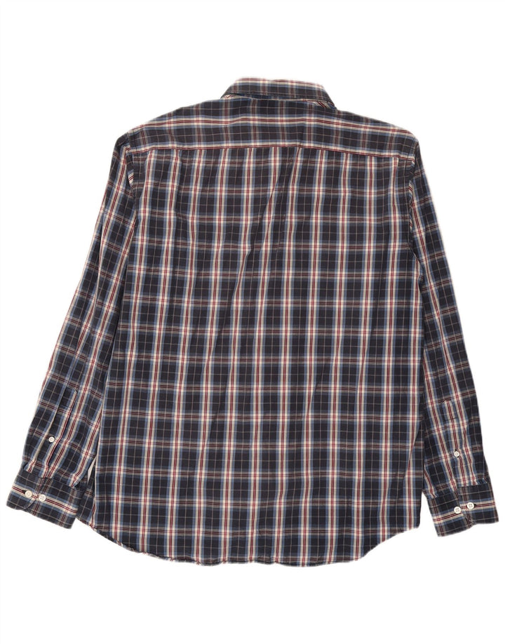 Ανδρικό πουκάμισο Carrera 2XL Navy Blue Check