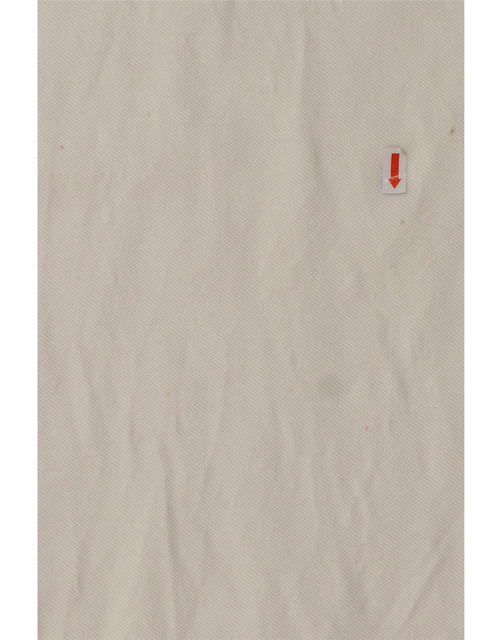 POLO RALPH LAUREN Ανδρικό μακρυμάνικο πουκάμισο πόλο με προσαρμοσμένη εφαρμογή, μικρό λευκό