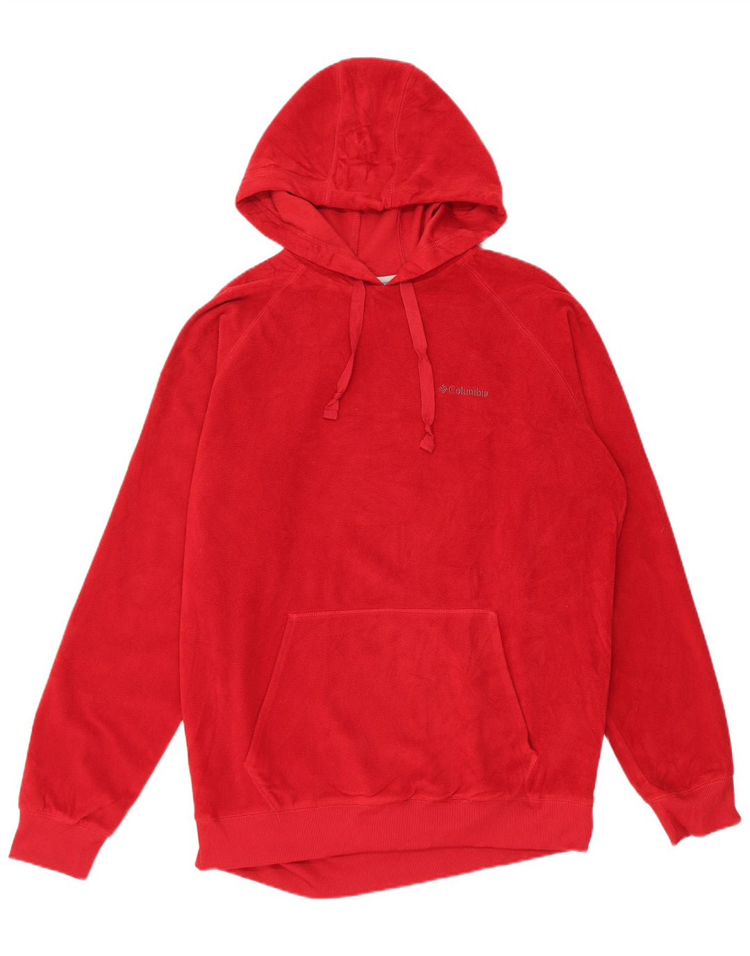 Columbia Ανδρική κουκούλα Fleece Jumper Μεγάλος Κόκκινος Πολυεστέρας