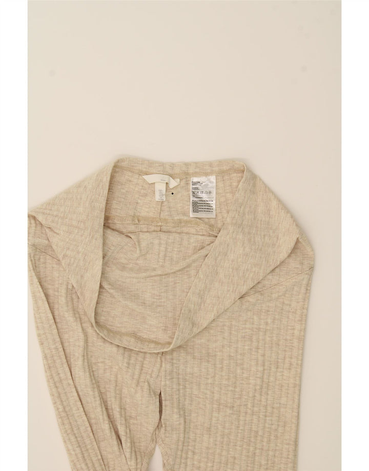 H&M Womens Capri Leggings UK 16 Large  Beige Polyester Vintage H&M and Second-Hand H&M from Messina Hembry 