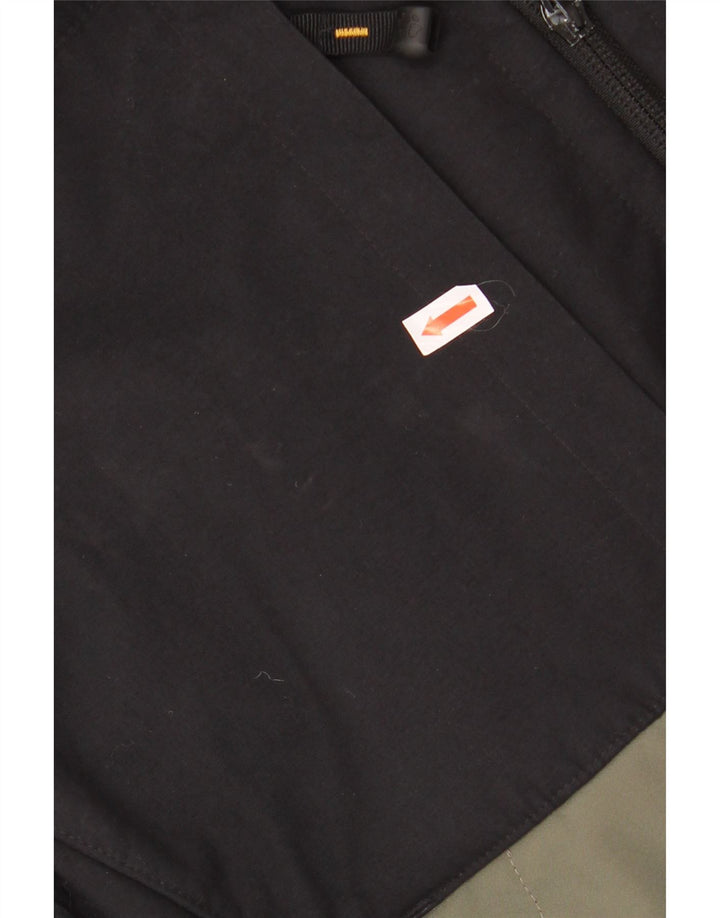JACK WOLFSKIN Ανδρικό τζάκετ αντιανεμικό UK 36/38 Medium Khaki Colourblock