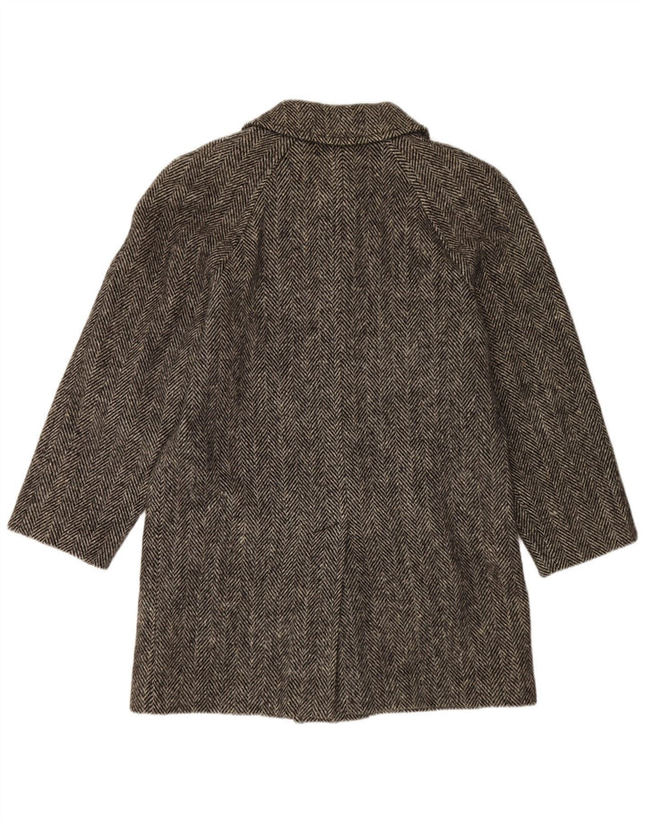 Ανδρικό πανωφόρι BLUE DEVIL UK 38 Μαλλί ψαροκόκκαλο μεσαίου γκρι