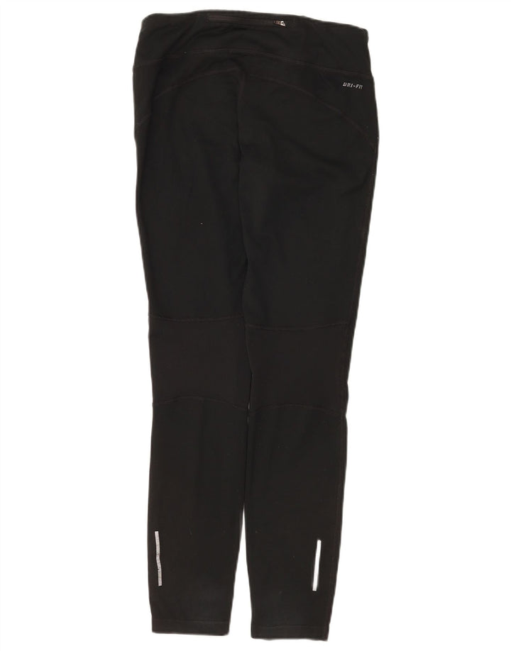 Γυναικεία κολάν Nike Dri Fit UK 12 μεσαίου μαύρου πολυεστέρα