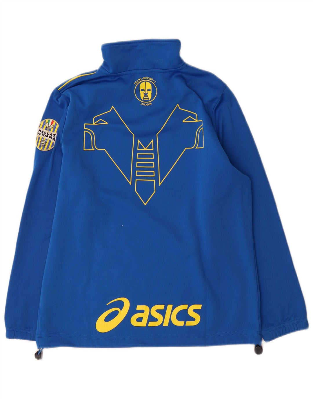 Asics Boys HELLAS VERONA Graphic Pullover αθλητική φόρμα Top 11-12 Years Blue