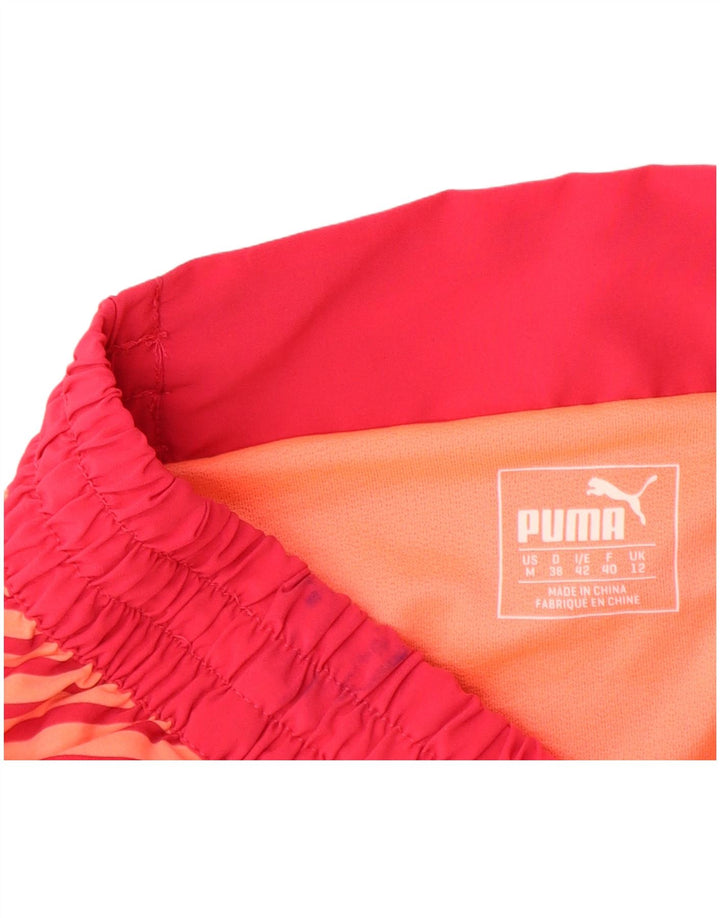 Γυναικείο αθλητικό σορτς Puma UK 12 Ροζ μεσαίο ριγέ πολυεστέρα