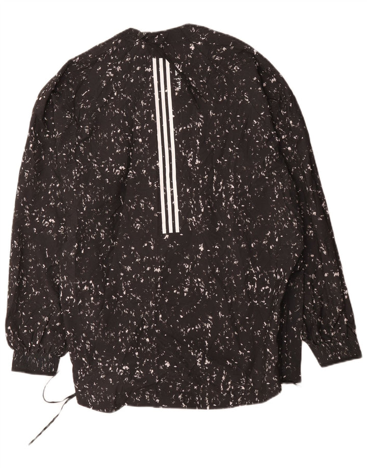 Adidas γυναικεία φόρμα πουλόβερ Aeroready Top UK 12/14 Medium Black