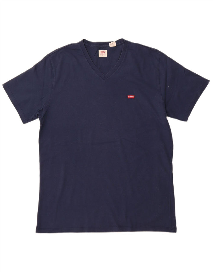 Ανδρικό T-Shirt LEVI'S Top Large Navy Blue