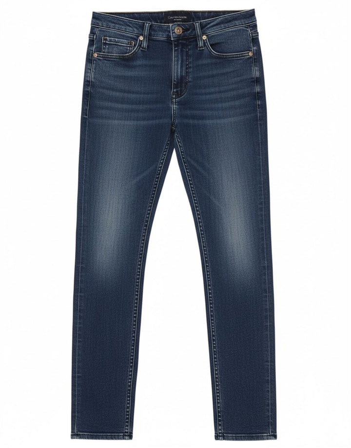Γυναικεία Skinny Jeans Calvin Klein W28 L32 Blue