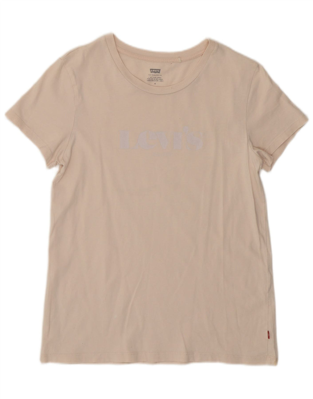 Γυναικείο T-Shirt Levi's Top UK 12 Medium Pink