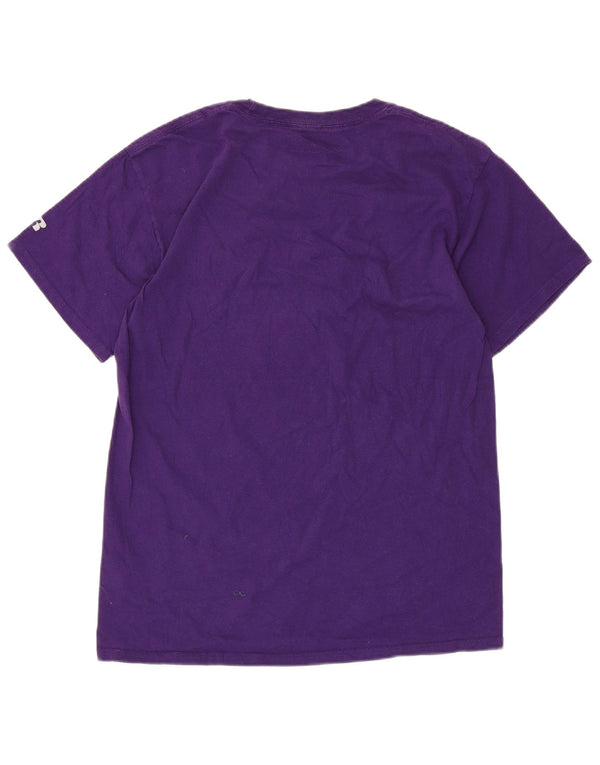 Ανδρικό γραφικό μπλουζάκι Russell Athletic Top UK 38/40 Medium Purple