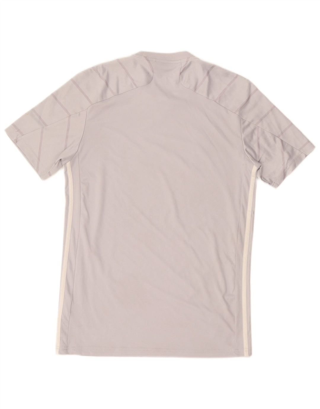 Adidas Ανδρικό T-Shirt Aeroready Κορυφαίο μικρό γκρι ριγέ πολυεστέρα