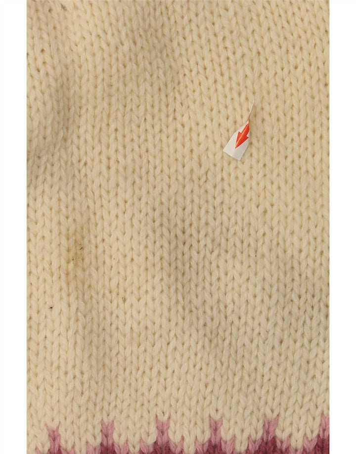 Eddie Bauer Γυναικείο πουλόβερ με λαιμό χελώνα UK 10 Small Off White