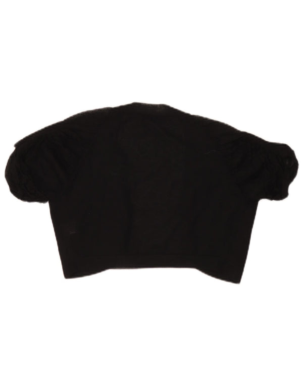 Coast Womens See Through Bolero Top 10 Small Black Viscose