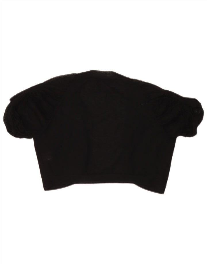 Coast Womens See Through Bolero Top 10 Small Black Viscose