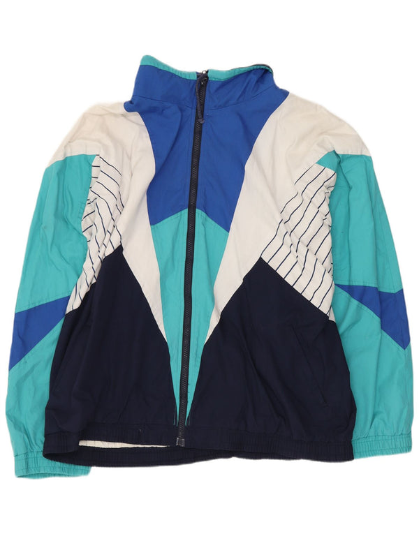 Ανδρική φόρμα Vintage Loose Fit Top Jacket Μεγάλο πολύχρωμο Colourblock
