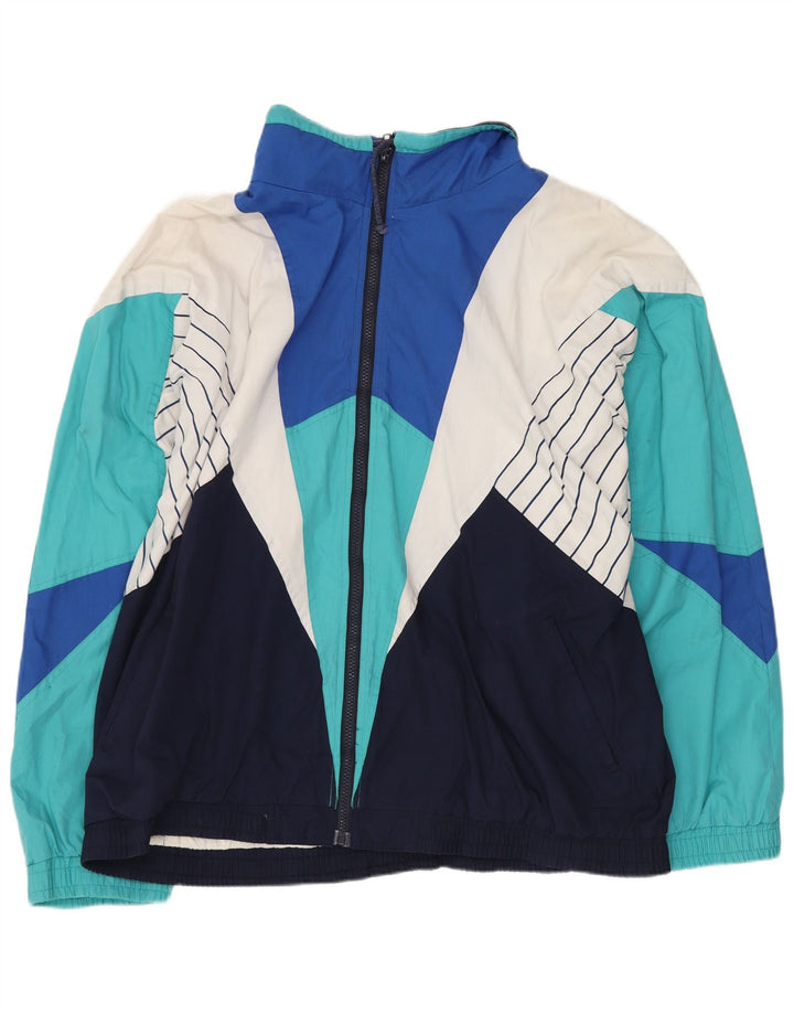 Ανδρική φόρμα Vintage Loose Fit Top Jacket Μεγάλο πολύχρωμο Colourblock