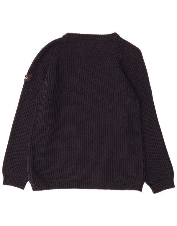 TIMBERLAND Γυναικείο πουλόβερ με λαιμόκαυστο UK 14 μεγάλο μπλε βαμβακερό