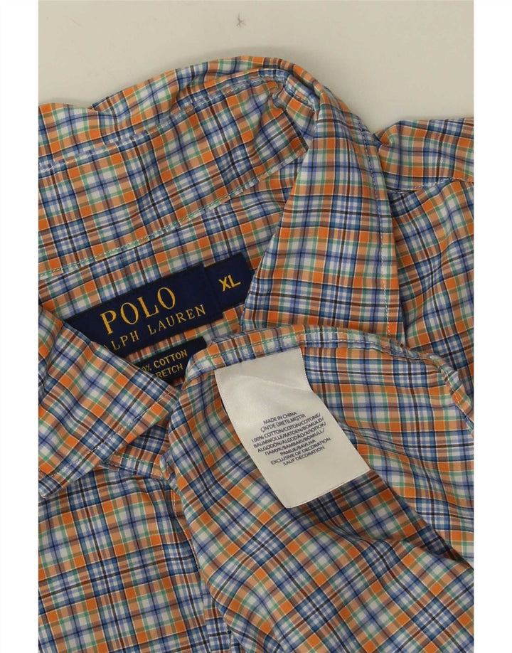 Polo Ralph Lauren Ανδρικό πουκάμισο XL Πολύχρωμο βαμβακερό καρό