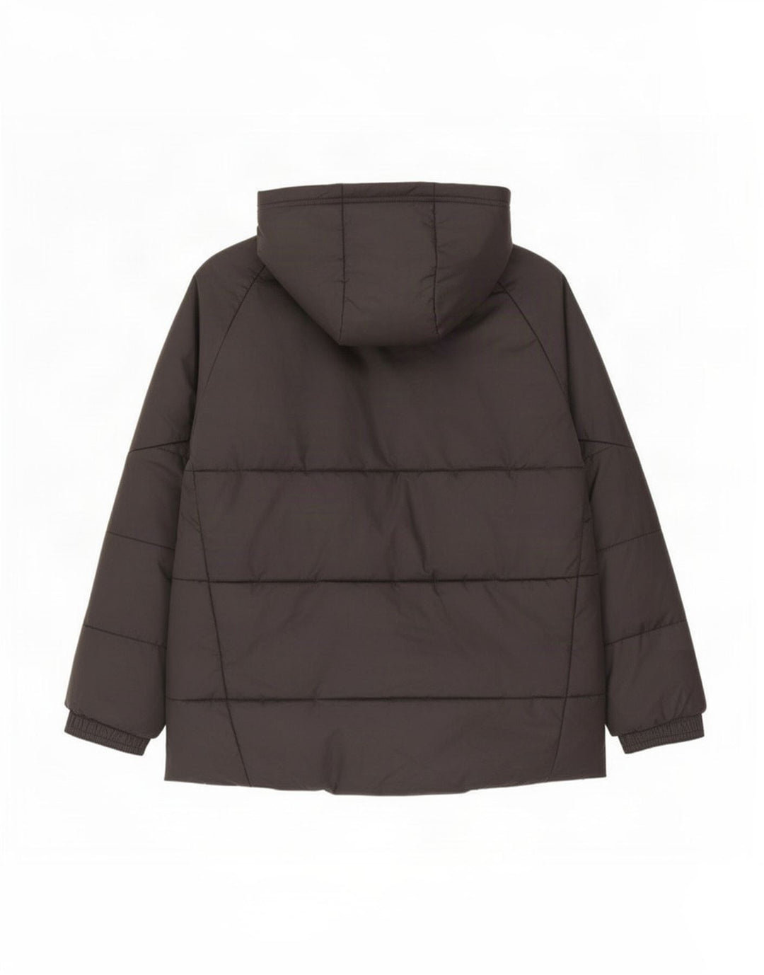 Adidas Boys Graphic Hooded Jacket 9-10 Years Black Polyester