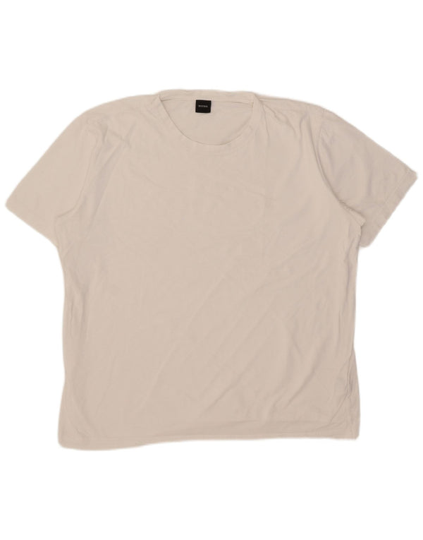 Ανδρικό T-Shirt Hugo Boss Top 2XL Λευκό