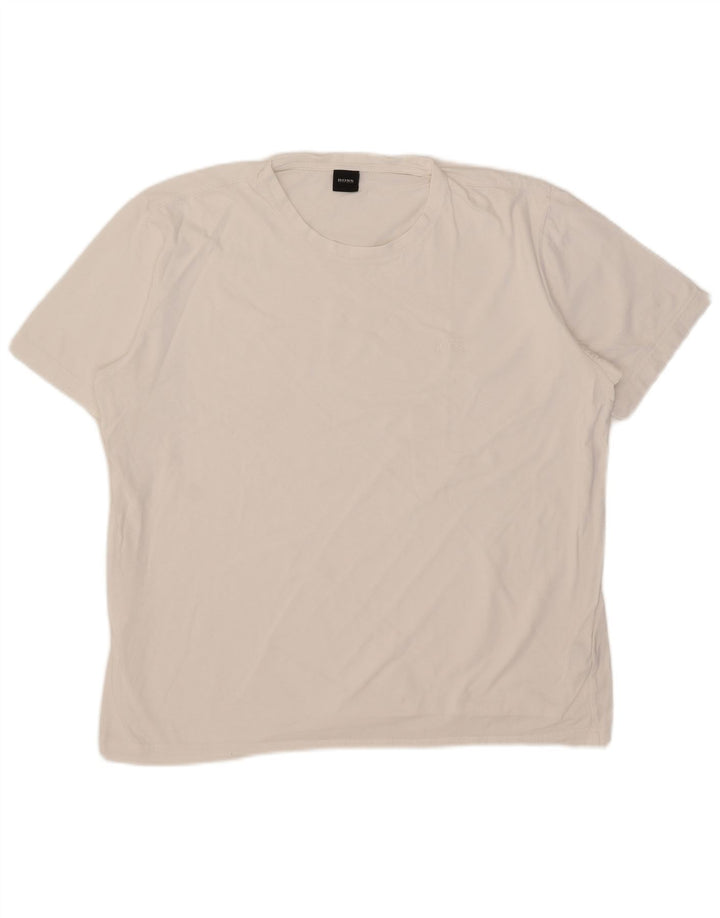 Ανδρικό T-Shirt Hugo Boss Top 2XL Λευκό