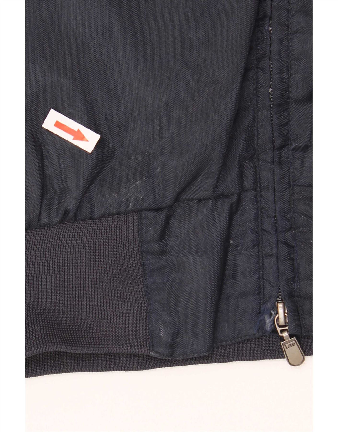 Lee Mens Bomber Jacket UK 36 Small. Navy Blue