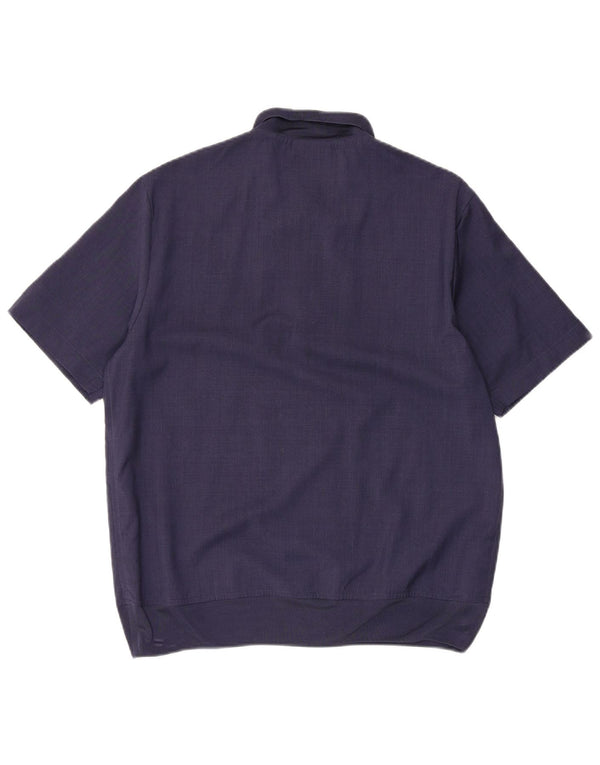 Armani Ανδρικό πουκάμισο Polo Small Navy Blue