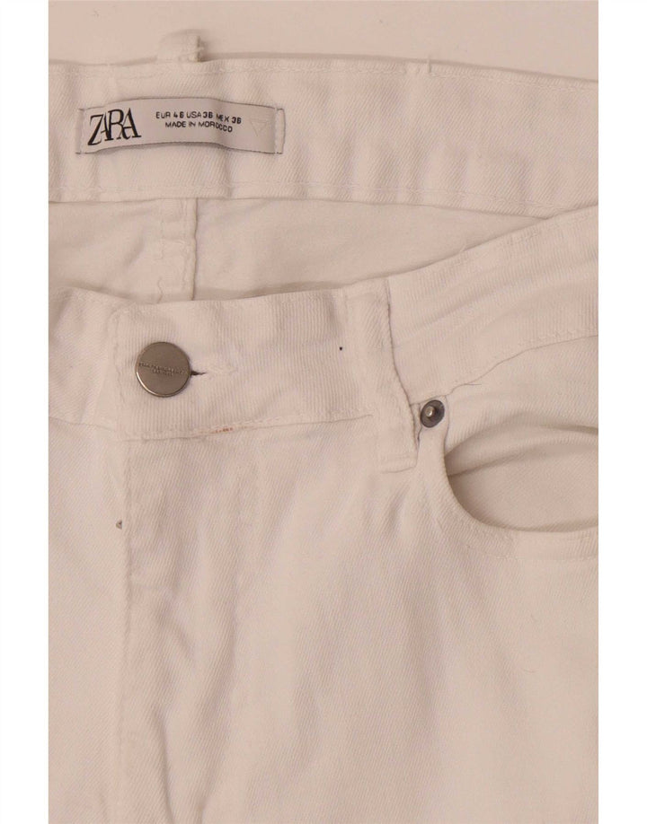 Zara Ανδρικό Slim Jeans EU 46 XL W36 L30 Λευκό